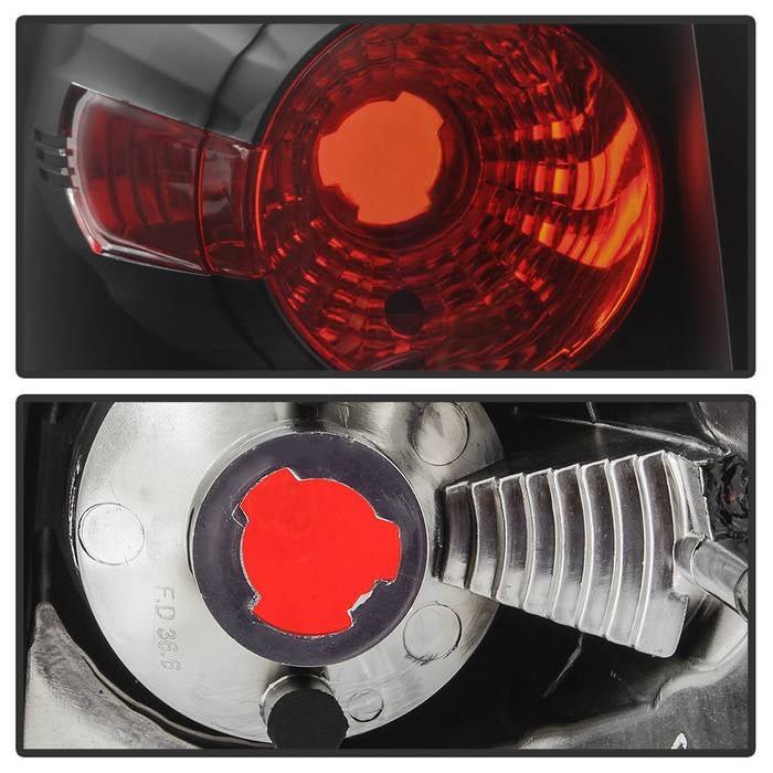 Ford Expedition 03-06 Euro Style Tail Lights - Black