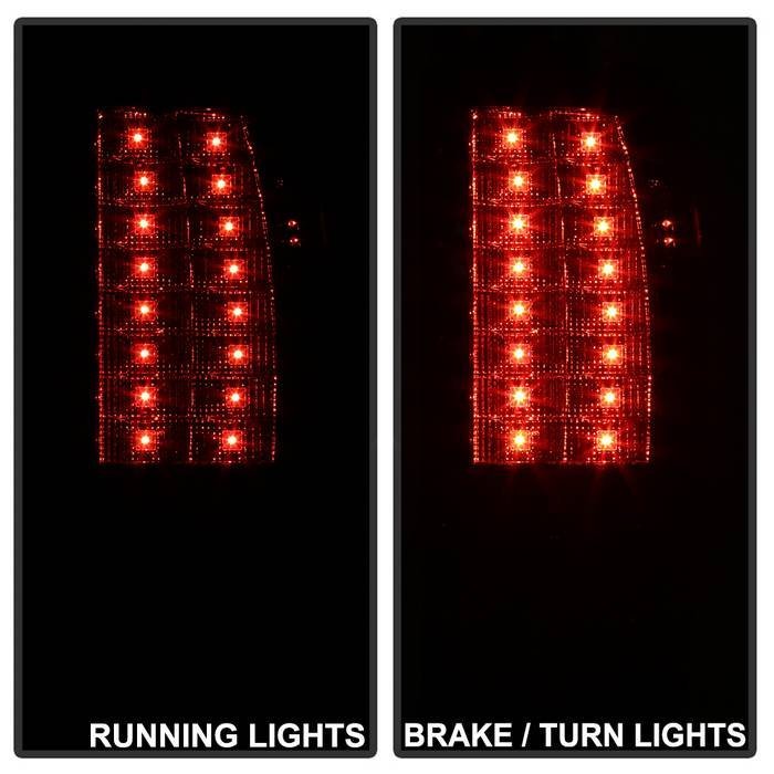 Ford Expedition 97-02 Version 2 LED Tail Lights - Smoke