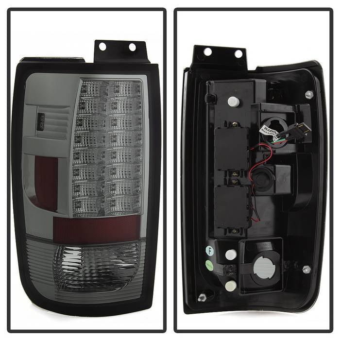 Ford Expedition 97-02 Version 2 LED Tail Lights - Smoke