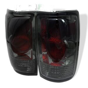 Ford Expedition 97-02 Euro Style Tail Lights - Smoke - Image 1