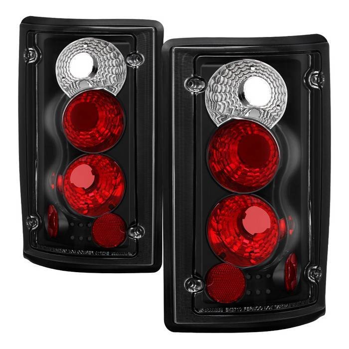 Ford Excursion 00-06 / Econoline Van 150/250/350/450/550 95-06 Euro Style Tail Lights - Black