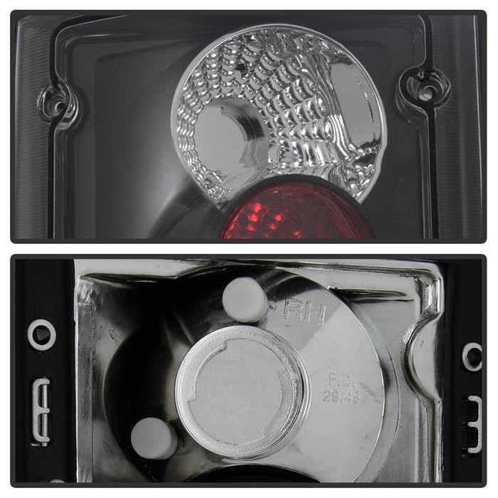 Ford Excursion 00-06 / Econoline Van 150/250/350/450/550 95-06 Euro Style Tail Lights - Black