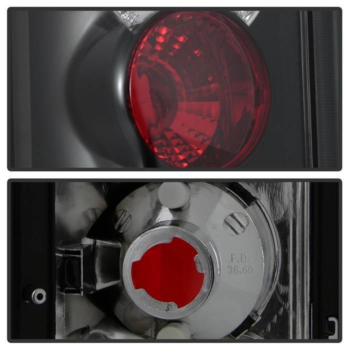 Ford Excursion 00-06 / Econoline Van 150/250/350/450/550 95-06 Euro Style Tail Lights - Black