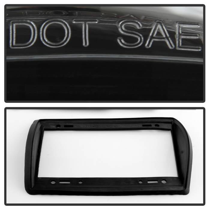 Ford Excursion 00-06 / Econoline Van 150/250/350/450/550 95-06 Euro Style Tail Lights - Black