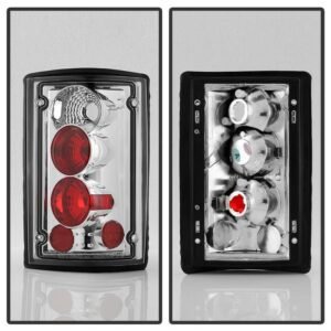 Ford Excursion 00-06 / Econoline Van 150/250/350/450/550 95-06 Euro Style Tail Lights - Chrome - Image 2