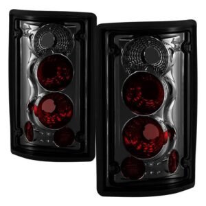 Ford Excursion 00-06 / Econoline Van 150/250/350/450/550 95-06 Euro Style Tail Lights - Smoke - Image 1