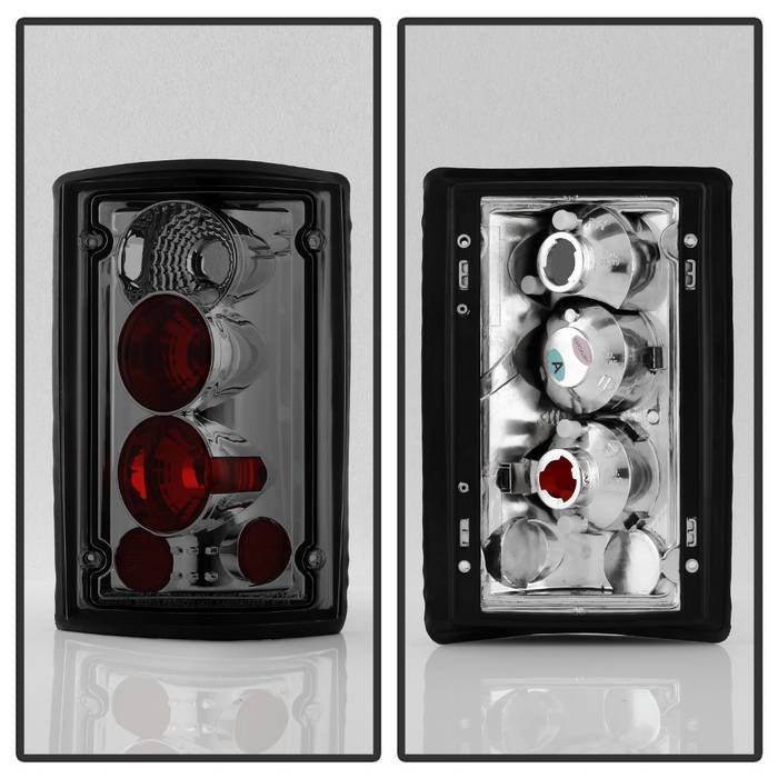 Ford Excursion 00-06 / Econoline Van 150/250/350/450/550 95-06 Euro Style Tail Lights - Smoke