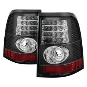 Ford Explorer 4Dr (Except Sport Trac) 02-05 LED Tail Lights - Black - Image 1