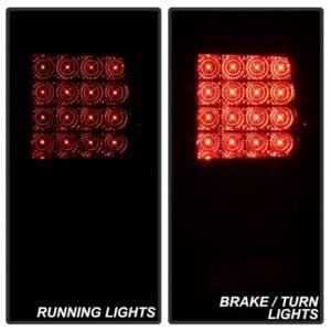 Ford Explorer 4Dr (Except Sport Trac) 02-05 LED Tail Lights - Black - Image 9