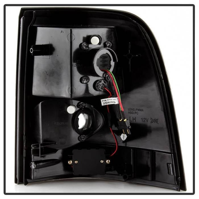 Ford Explorer 4Dr (Except Sport Trac) 02-05 LED Tail Lights - Black
