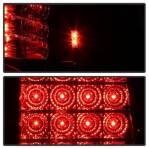 Ford Explorer 4Dr (Except Sport Trac) 02-05 LED Tail Lights - Black - Image 7