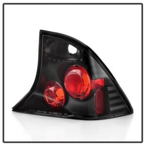 Ford Focus 00-04 4Dr Euro Style Tail Lights- Black - Image 2
