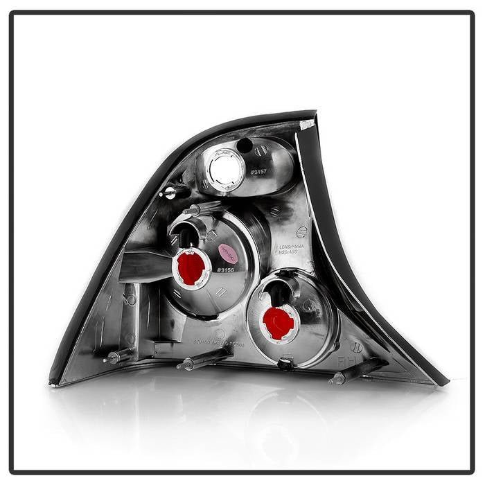 Ford Focus 00-04 4Dr Euro Style Tail Lights- Black