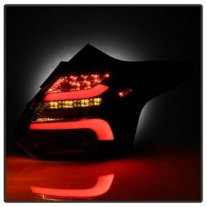 Ford Focus 12-14 5Dr LED Tail Lights - Black - Image 6