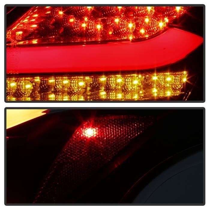 Ford Focus 12-14 5Dr Only LED Tail Lights - Black Smoke