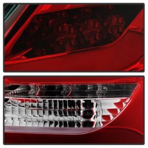Ford Focus 12-14 5Dr Only LED Tail Lights - Red Clear - Image 3