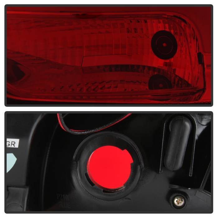 Ford Focus 12-14 5Dr Only LED Tail Lights - Red Clear