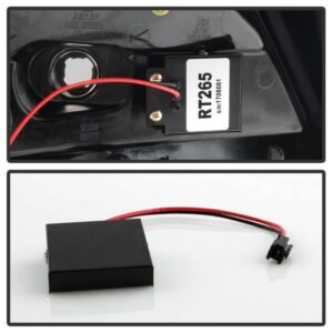 Ford Focus 12-14 5Dr Only LED Tail Lights - Red Clear - Image 5
