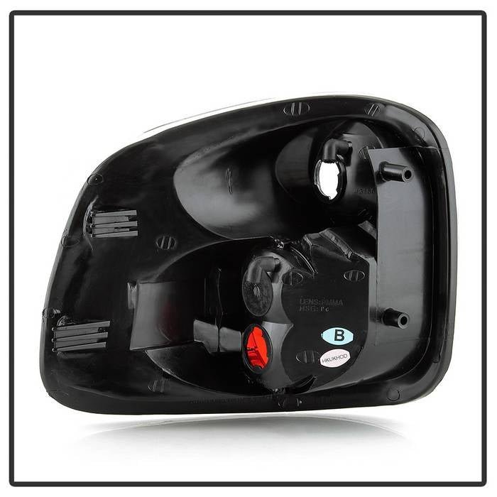 Ford F150 Flareside 01-03 Euro Style Tail Lights - Black