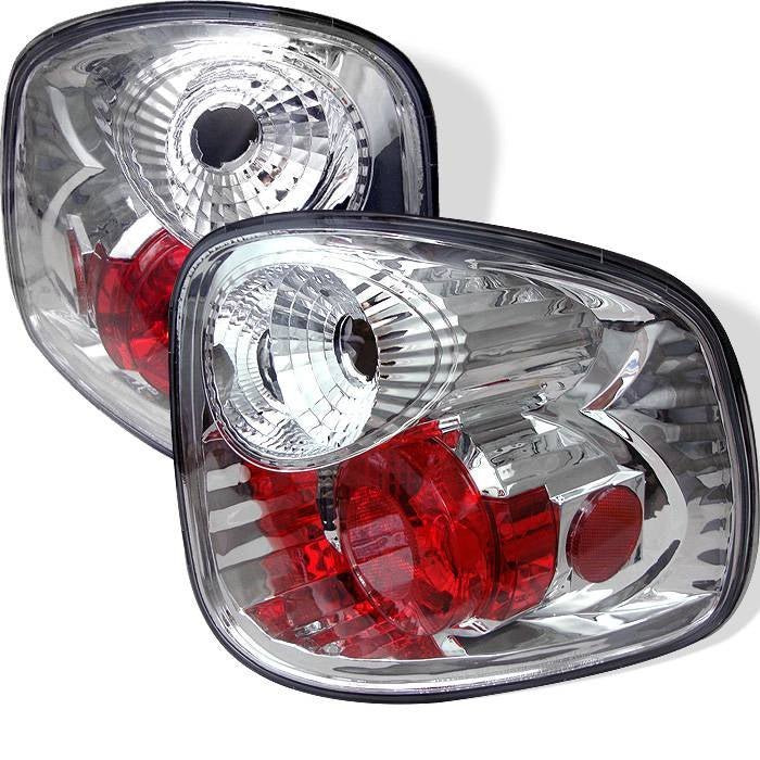 Ford F150 Flareside 01-03 Euro Style Tail Lights - Chrome