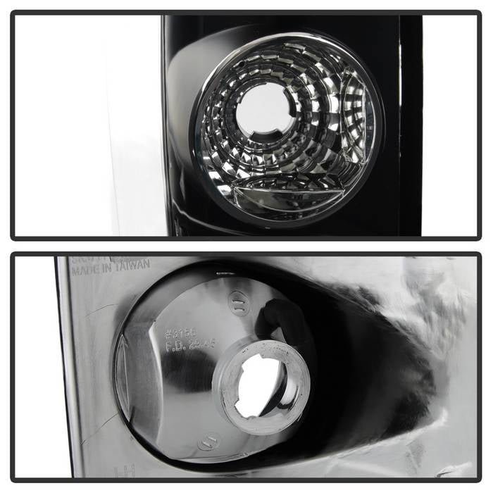 Ford F150 Styleside 04-08 Euro Style Tail Lights - Black