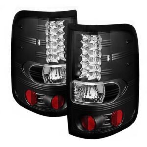Ford F150 Styleside 04-08 LED Tail Lights - Black - Image 1