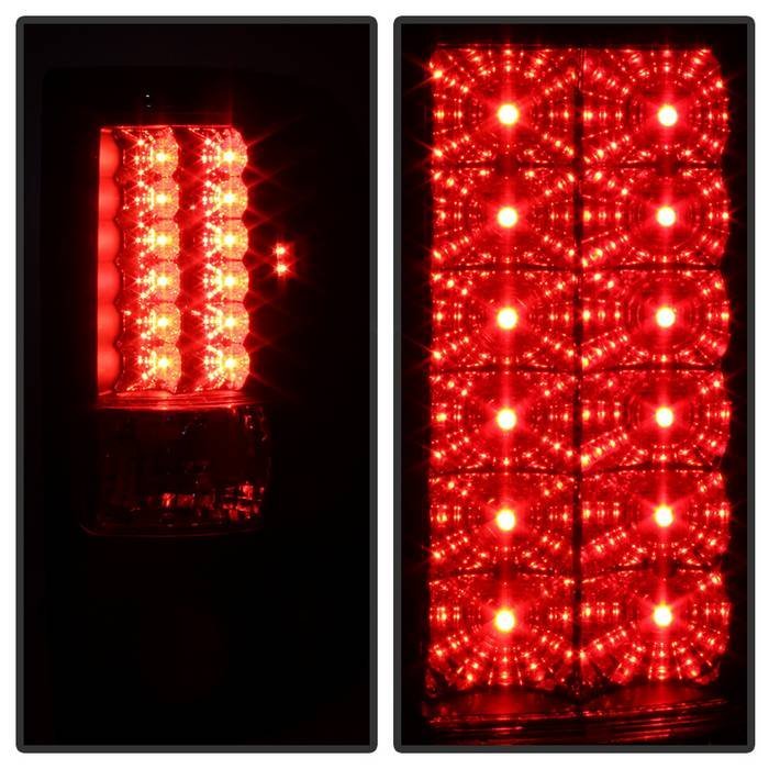Ford F150 Styleside 04-08 LED Tail Lights - Black