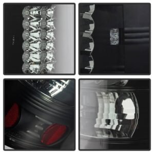Ford F150 Styleside 04-08 (Not Fit Heritage & SVT) LED Tail Lights - Black Smoke - Image 4