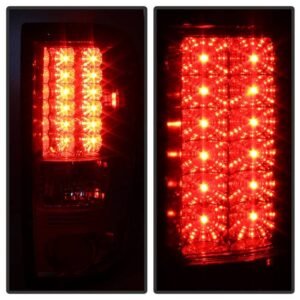 Ford F150 Styleside 04-08 (Not Fit Heritage & SVT) LED Tail Lights - Chrome - Image 4
