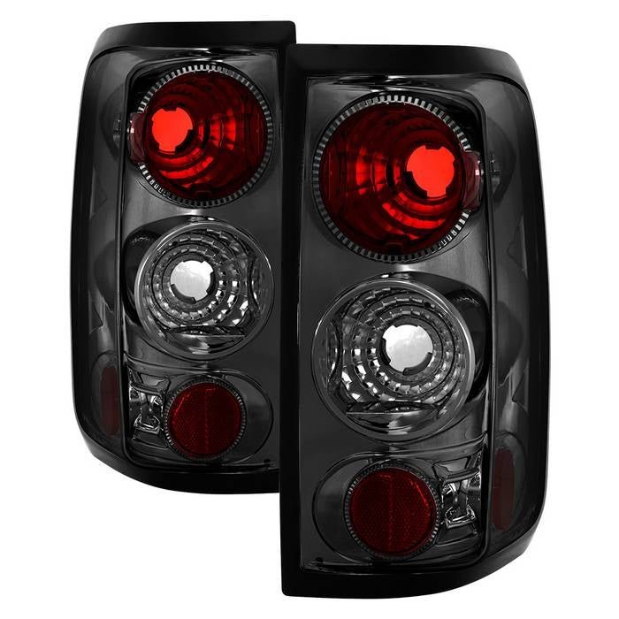 Ford F150 Styleside 04-08 (Not Fit Heritage & SVT) Euro Style Tail Lights - Smoke