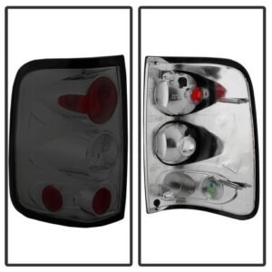 Ford F150 Styleside 04-08 (Not Fit Heritage & SVT) Euro Style Tail Lights - Smoke - Image 2