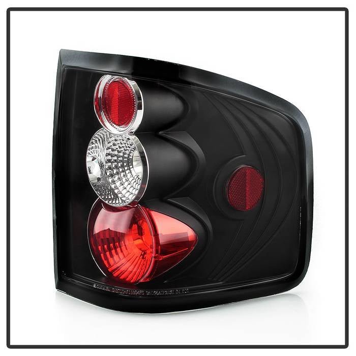 Ford F150 Flareside 04-08 Euro Style Tail Lights - Black