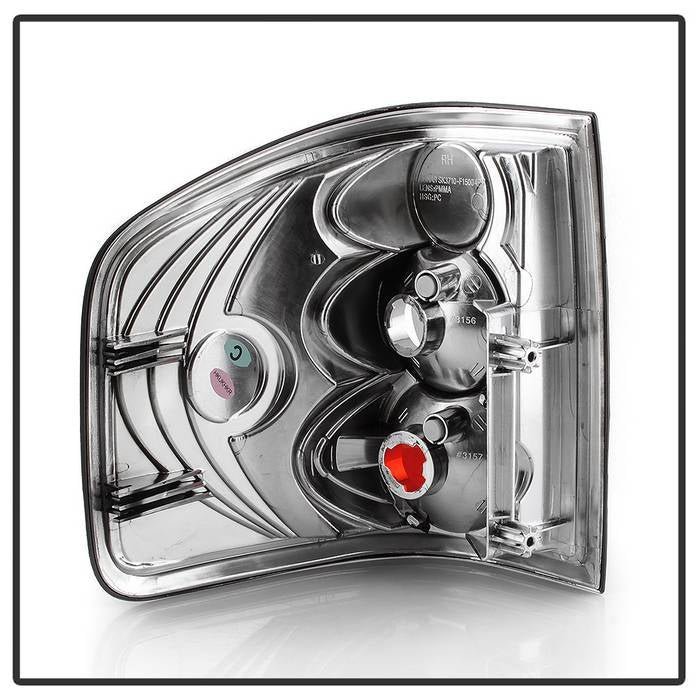 Ford F150 Flareside 04-08 Euro Style Tail Lights - Black