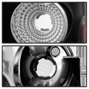 Ford F150 Flareside 04-08 Euro Style Tail Lights - Black - Image 5