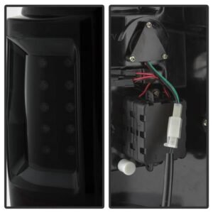 Ford F150 Styleside 04-08 Light Bar LED Tail Lights - Black Smoke - Image 3