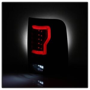 Ford F150 Styleside 04-08 Light Bar LED Tail Lights - Black Smoke - Image 6