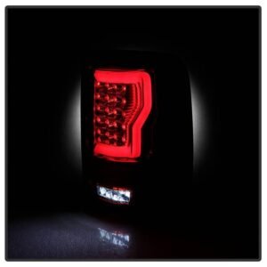 Ford F150 Styleside 04-08 Light Bar LED Tail Lights - Red Clear - Image 6