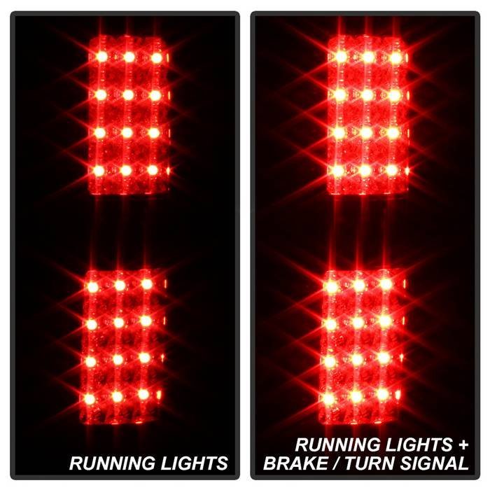 Ford F150 09-14 LED Tail Lights - Black