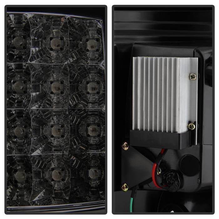 Ford F150 09-14 LED Tail Lights - Black Smoke