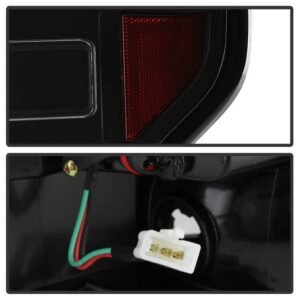 Ford F150 09-14 Version 2 Light Bar LED Tail Lights - Black - Image 5