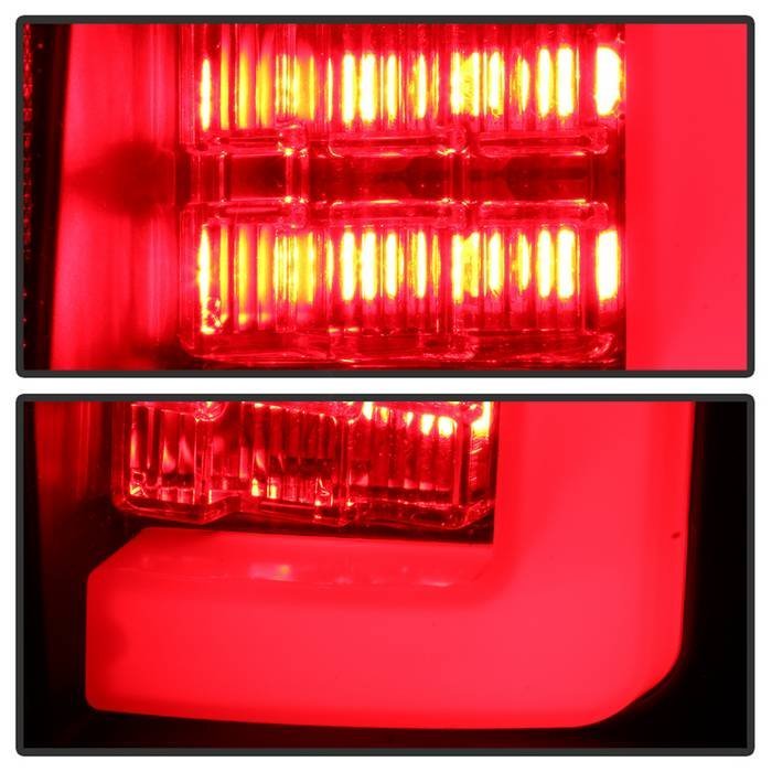 Ford F150 09-14 Version 2 Light Bar LED Tail Lights - Black