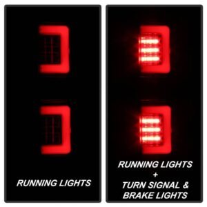 Ford F150 09-14 Version 2 Light Bar LED Tail Lights - Black Smoke - Image 8