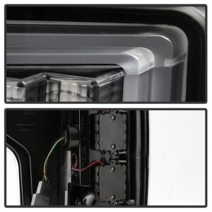 Ford F150 2015-2017 Light Bar LED Tail Lights - All Black - Image 4