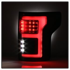 Ford F150 2015-2017 Light Bar LED Tail Lights - Black - Image 8