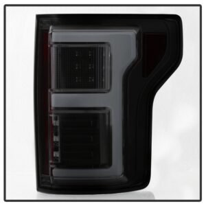Ford F150 2015-2017 Light Bar LED Tail Lights - Black Smoke - Image 3