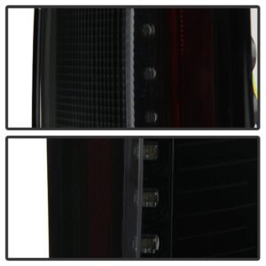 Ford F150 2015-2017 Light Bar LED Tail Lights - Black Smoke - Image 5