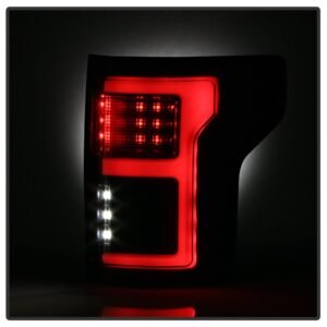 Ford F150 2015-2017 Light Bar LED Tail Lights - Black Smoke - Image 8