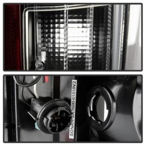 Ford F150 2018-2019 Light Bar LED Tail Lights - All Black - Image 5