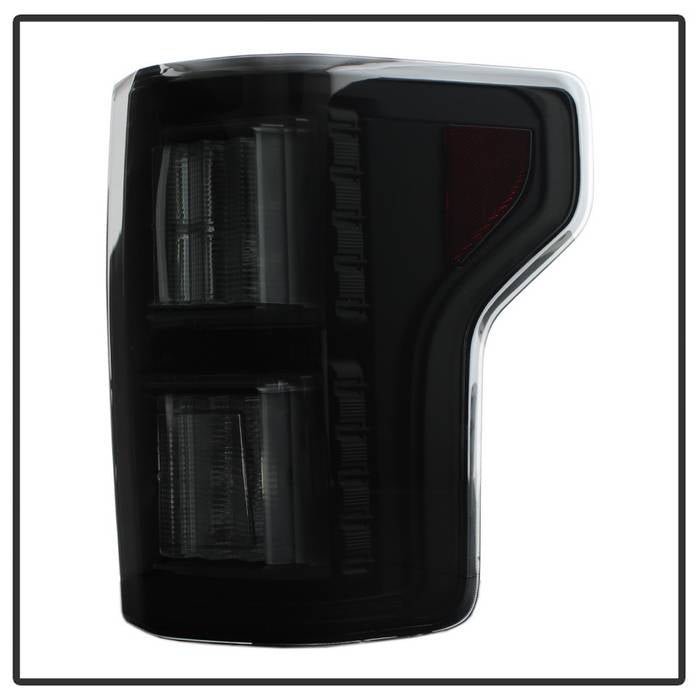 Ford F150 2018-2019 Light Bar LED Tail Lights - Black Smoke