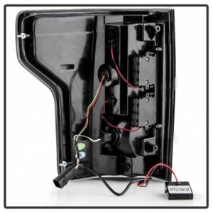 Ford F150 2018-2019 Light Bar LED Tail Lights - Black Smoke - Image 3